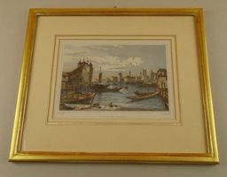 ZÜRICH, STAHLSTICH 1837