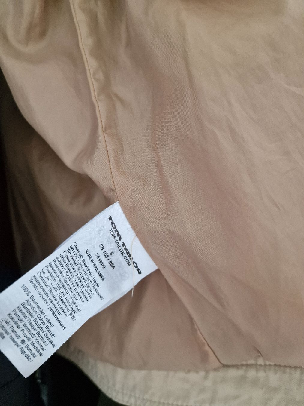 Tom Tailor Giacche: Jacke Tom Tailor 100% Baumwolle – Usato da Flurlingen venduto da Emanuele_Borla 5