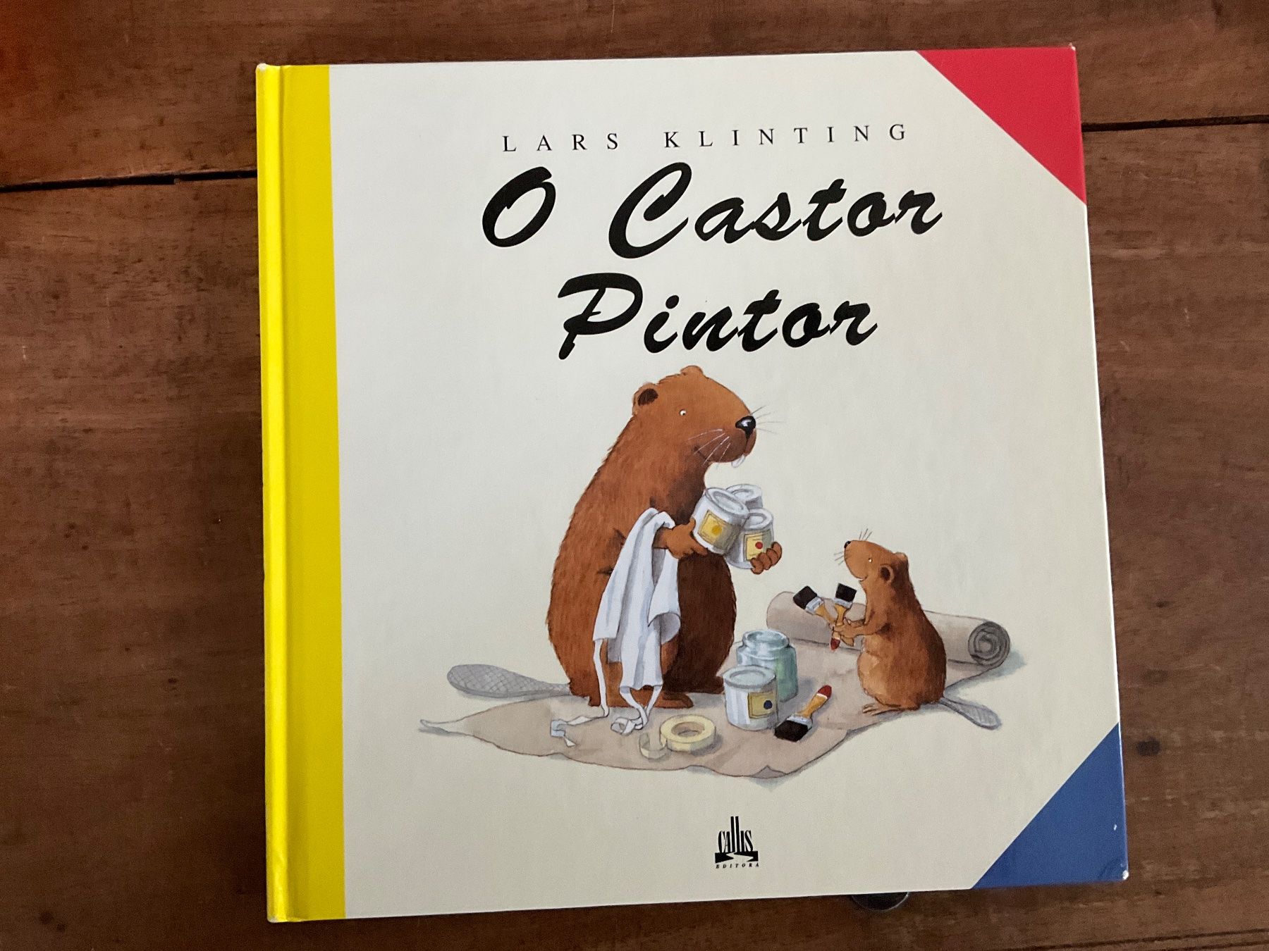 Libri: "O Castor Pintor" Lars Klinting – Usato da Avenches venduto da Lactobacille