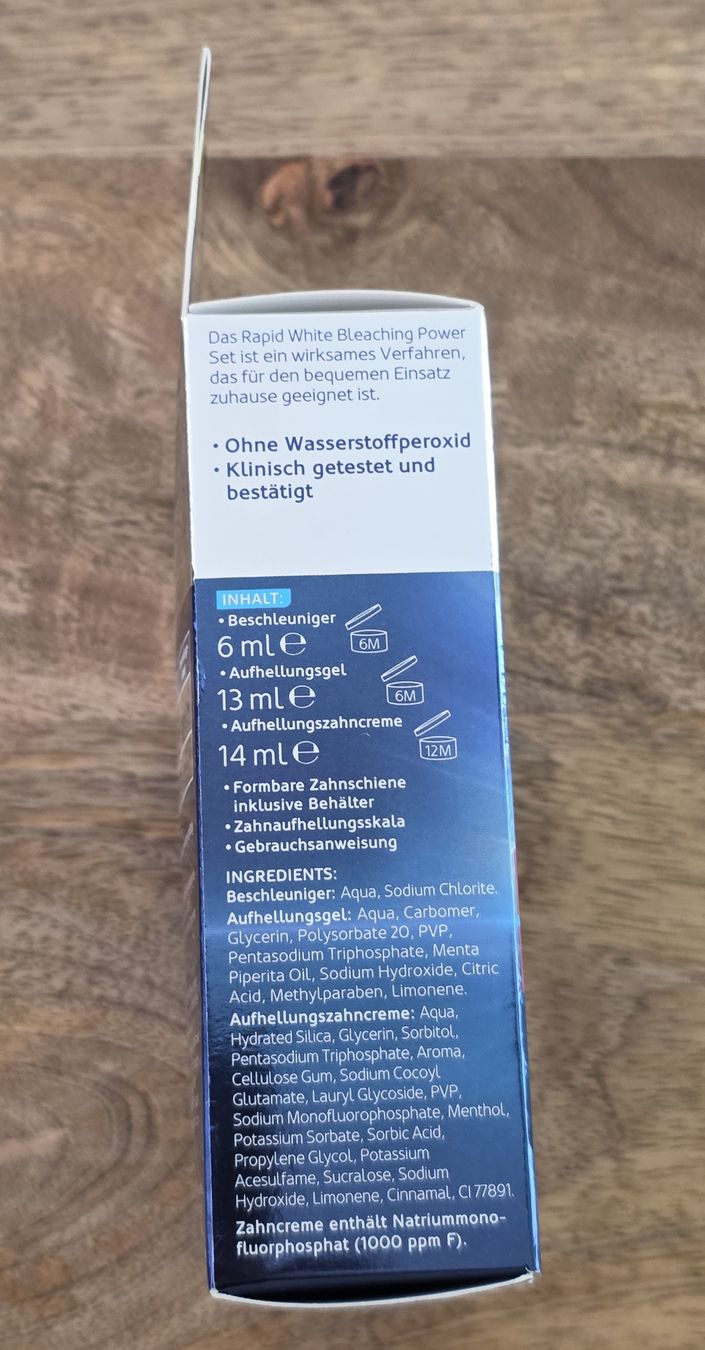 Zahnpflege: Rapid White Bleaching Power Set Neu – Neu und originalverpackt aus Rheinsulz von Gilea 3