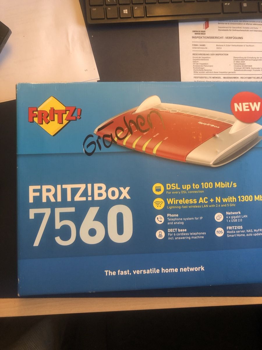 Fritz Modem & Router: Fritzbox – Usato da Naters venduto da Headliner88