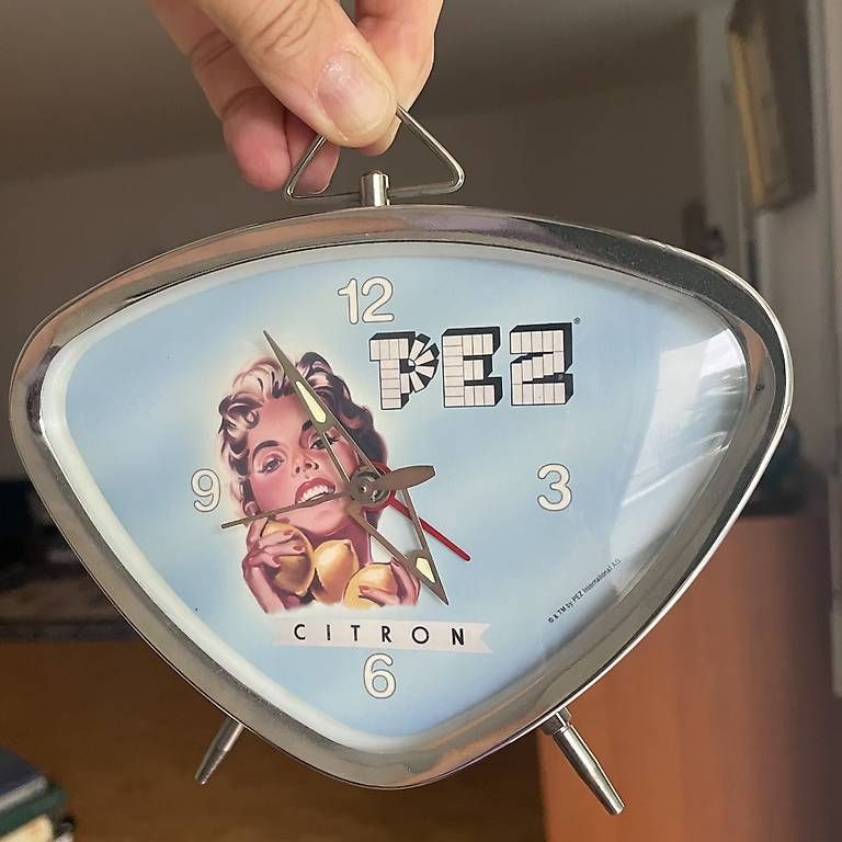 Wecker: PEZ Citron retro Wecker – Gebraucht aus Zürich von