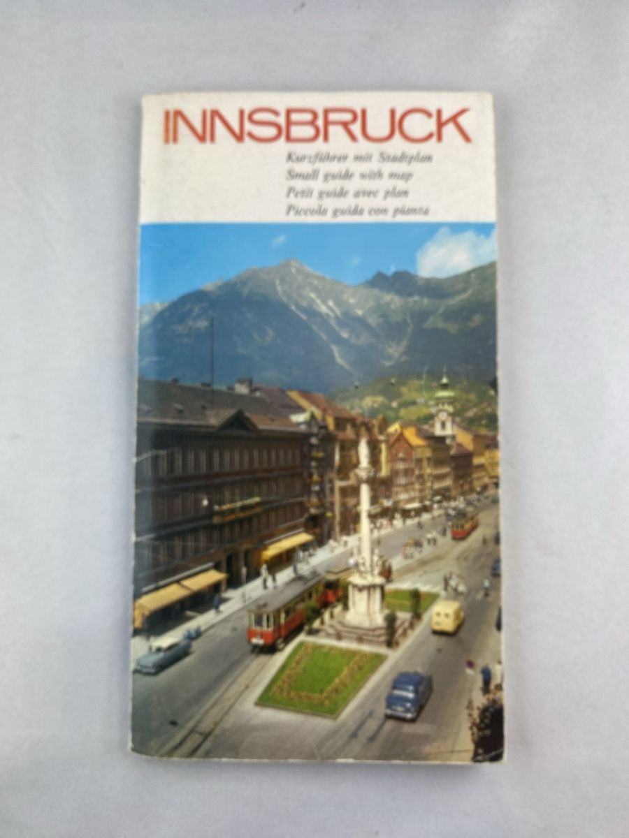 Landkarten & Atlanten: Innsbruck Stadtplan  von 1963 – Gebraucht aus Herisau von Fissore