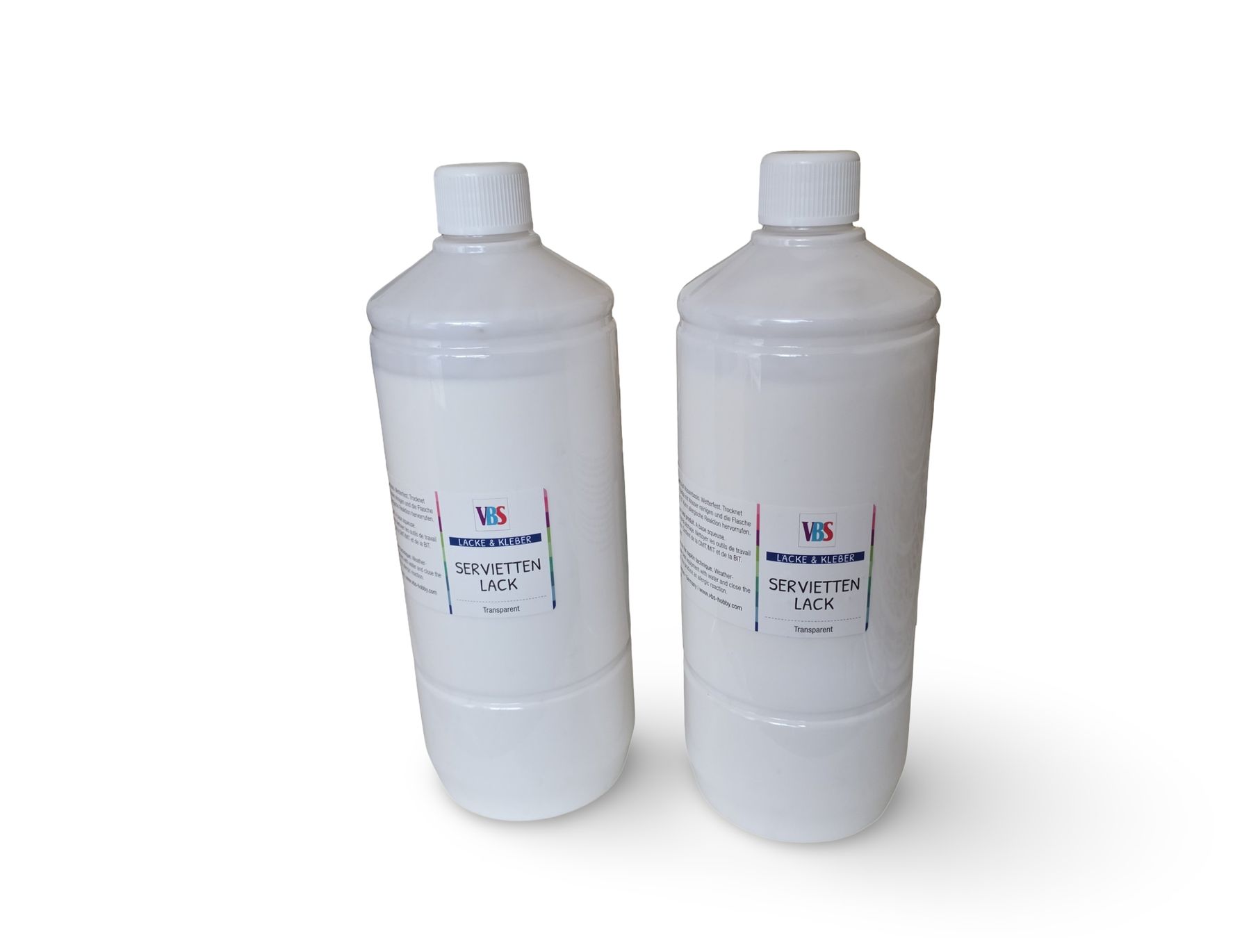 Tovaglioli: VBS Servietten-Lack "Matt", 2 x 1 Liter – Nuovo e nell'imballaggio originale da Oberdorf SO venduto da julian027