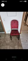3er Set Stühle, Vintage Stil, Nussbaumholz, guter Zustand