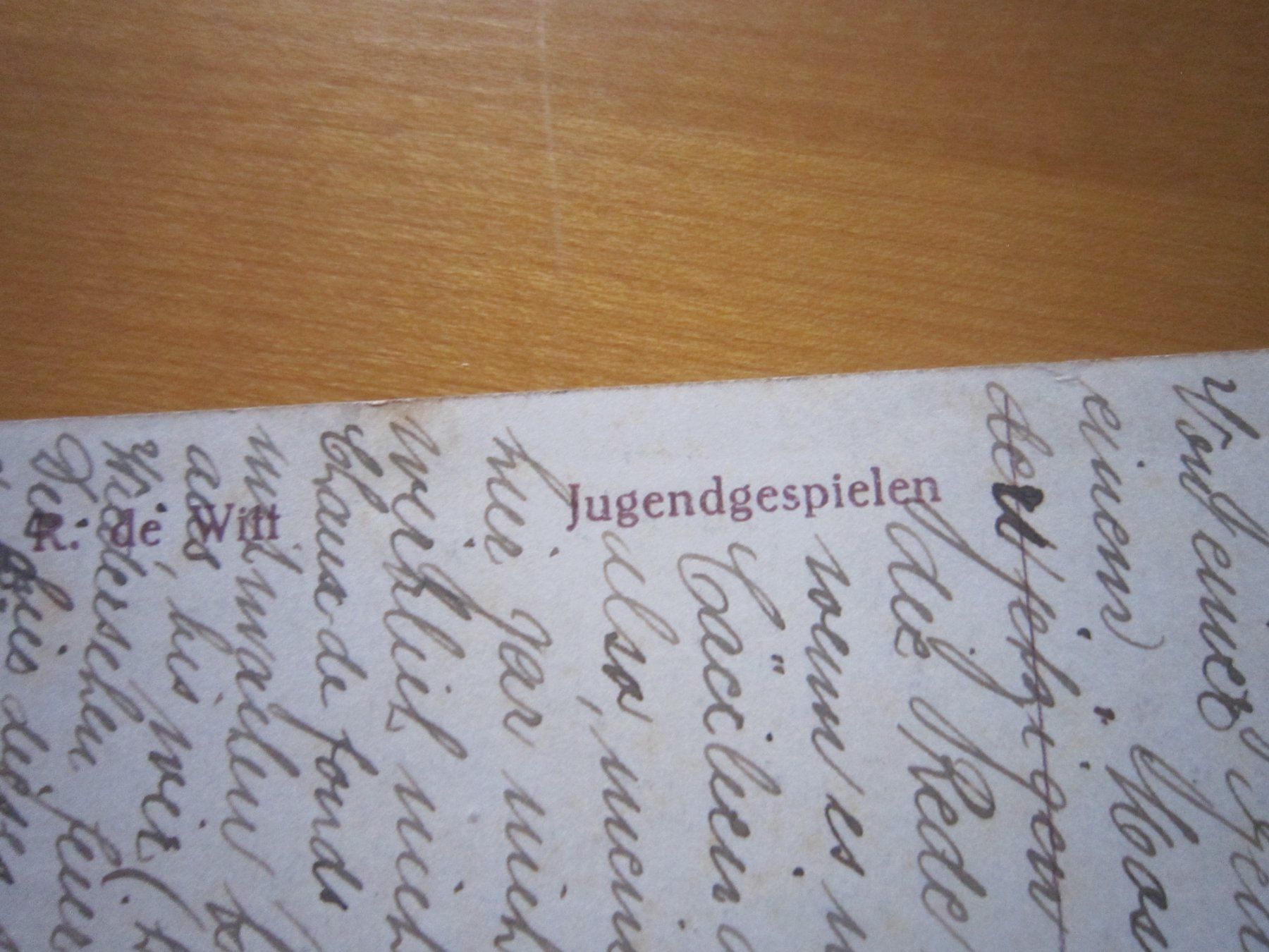 Cartes postales: No 5 Postkarte Jugendspiele 192x – D'occasion à Gordola par Polentaefung 2