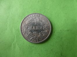 Dt. Reich 1911 A, 1 Silbermark