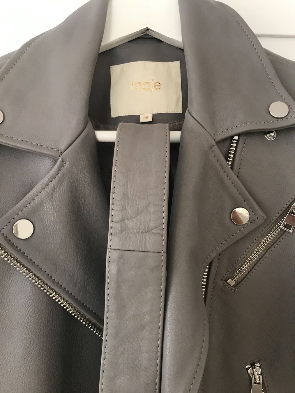 Maje Giacche: Maje Leather Jacket – Usato da Zürich venduto da jujusi 2