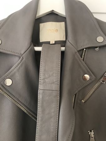 Maje Leather Jacket