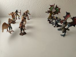 Schleich Krieger vs. Drachen Sammlung Kampf diverse