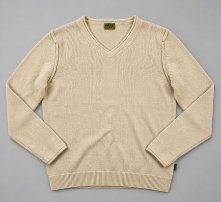 Kenzo Pull Col V Minimaliste 100% Coton - S