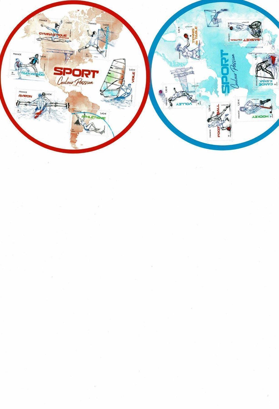 Tutti i francobolli: Sport 2 BF ronds ** – Nuovo (secondo la descrizione) da Lausanne venduto da Whorvath