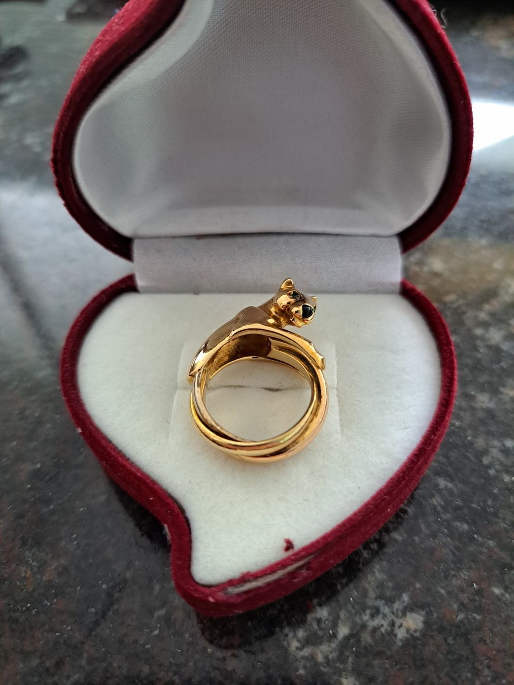 Cartier Anelli: Cartier Trinity Panthere Ring – Usato da Pfäffikon ZH venduto da Valsangiaccomo 1