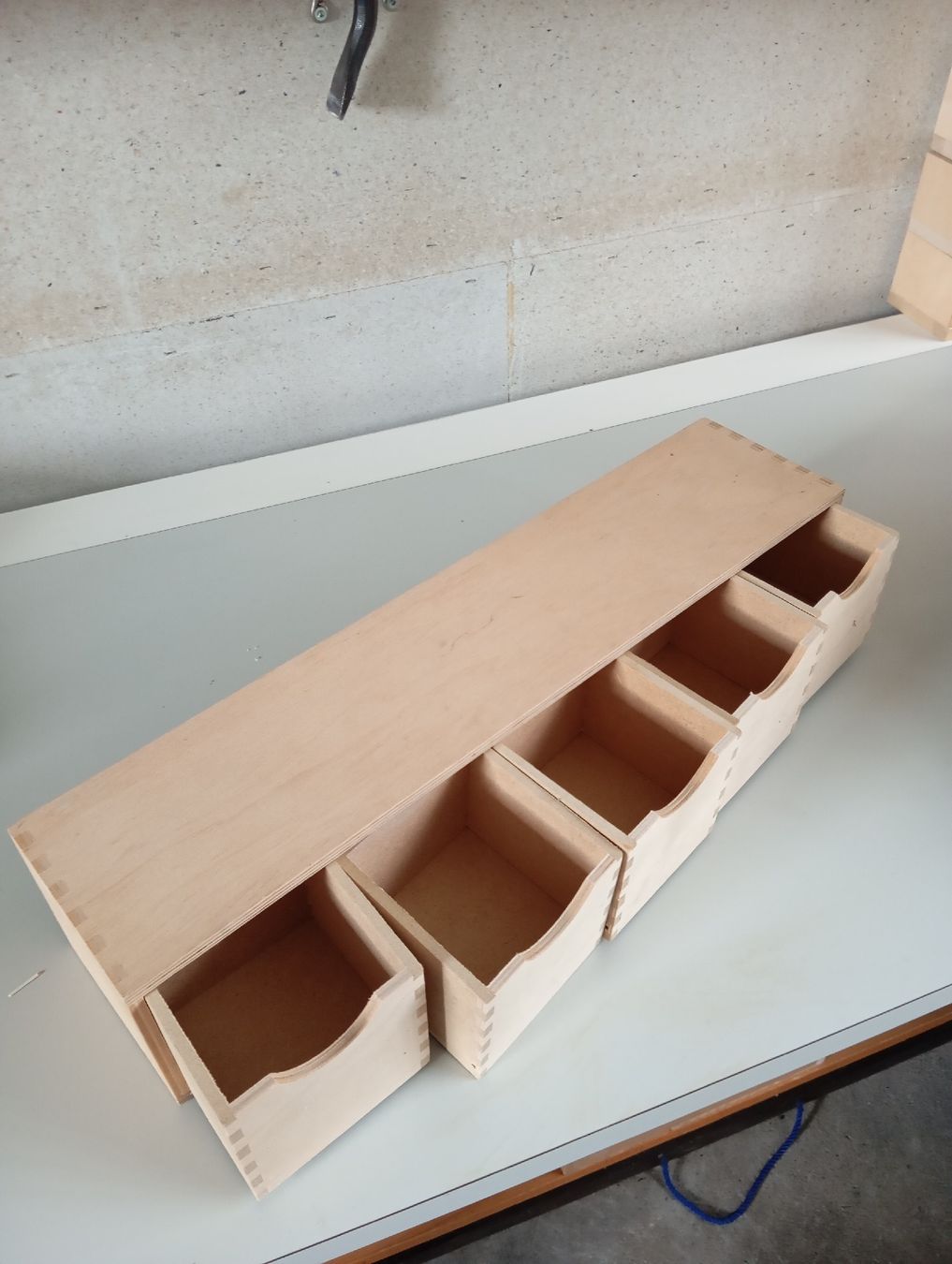 Migros Contenitori & Simili: Schubladenbox Holz Migros 5 Schubladen  – Nuovo (secondo la descrizione) da Pfyn venduto da Pat753