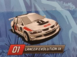 Hot Wheels Mystery #01 Chase Lancer Evolution IX, Ungeöffnet