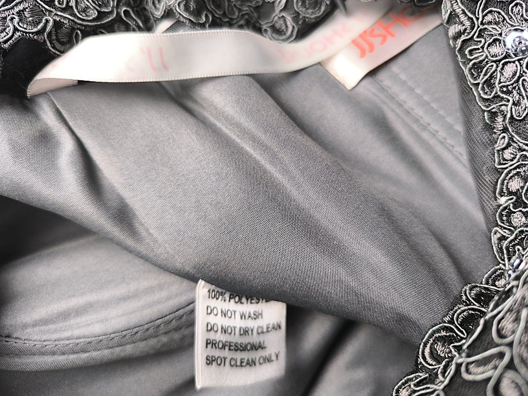 JJ’s House Vestiti: Abendkleid Lang, grau Gr. 38 / Kurzarm – Nuovo (secondo la descrizione) da Rüti ZH venduto da Restwert_Rueti_ZH 9
