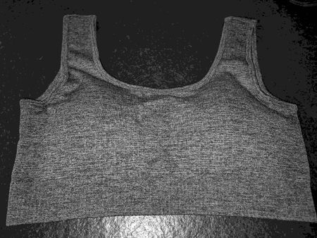 Sport-BH Damen Grau Gr. XL | Fitness Gym | NEU