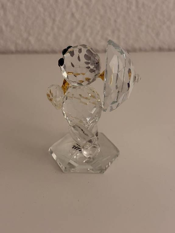Swarovski Statuette: Swarovski Figur mit Regenschirm – Usato da Glattfelden venduto da CaptainM12 2
