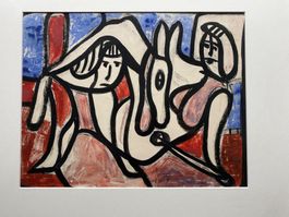 Bruno A. Weber (1918 - 1978)                    Farbe/Tusche