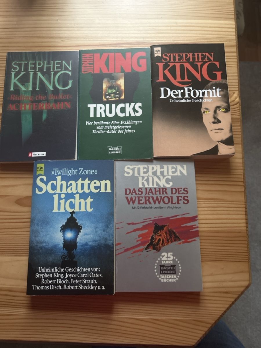 Libri: Stephen King Sammlung - 5 Bücher – Usato da Brunnen venduto da Liluzick