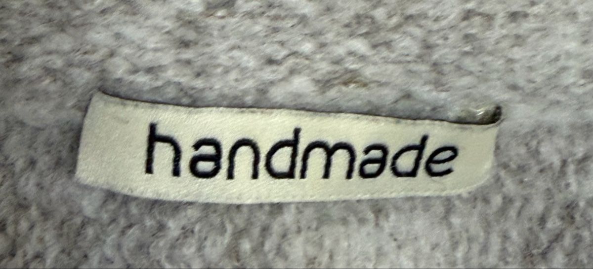 Pullover & Sweatshirts: Pullover Handmade Schurwolle Kaschmir grau Grösse L – Gebraucht aus Elsau von ivyfashion 1