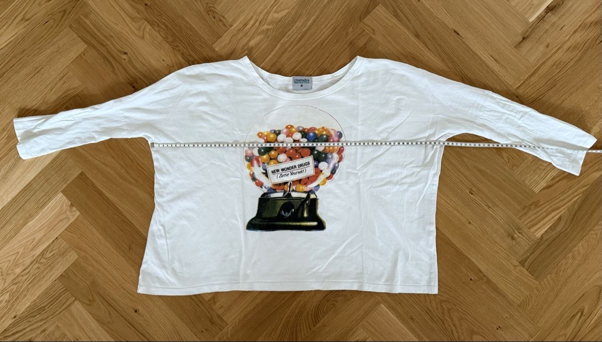T-shirt: Langarm Shirt bedruckt – Usato da St. Gallen venduto da calendula123 1