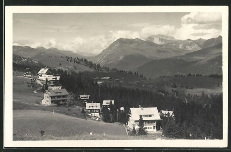 Ansichtskarten: Prätschli ob Arosa, um 1940 – Gebraucht aus Frauenfeld von POML