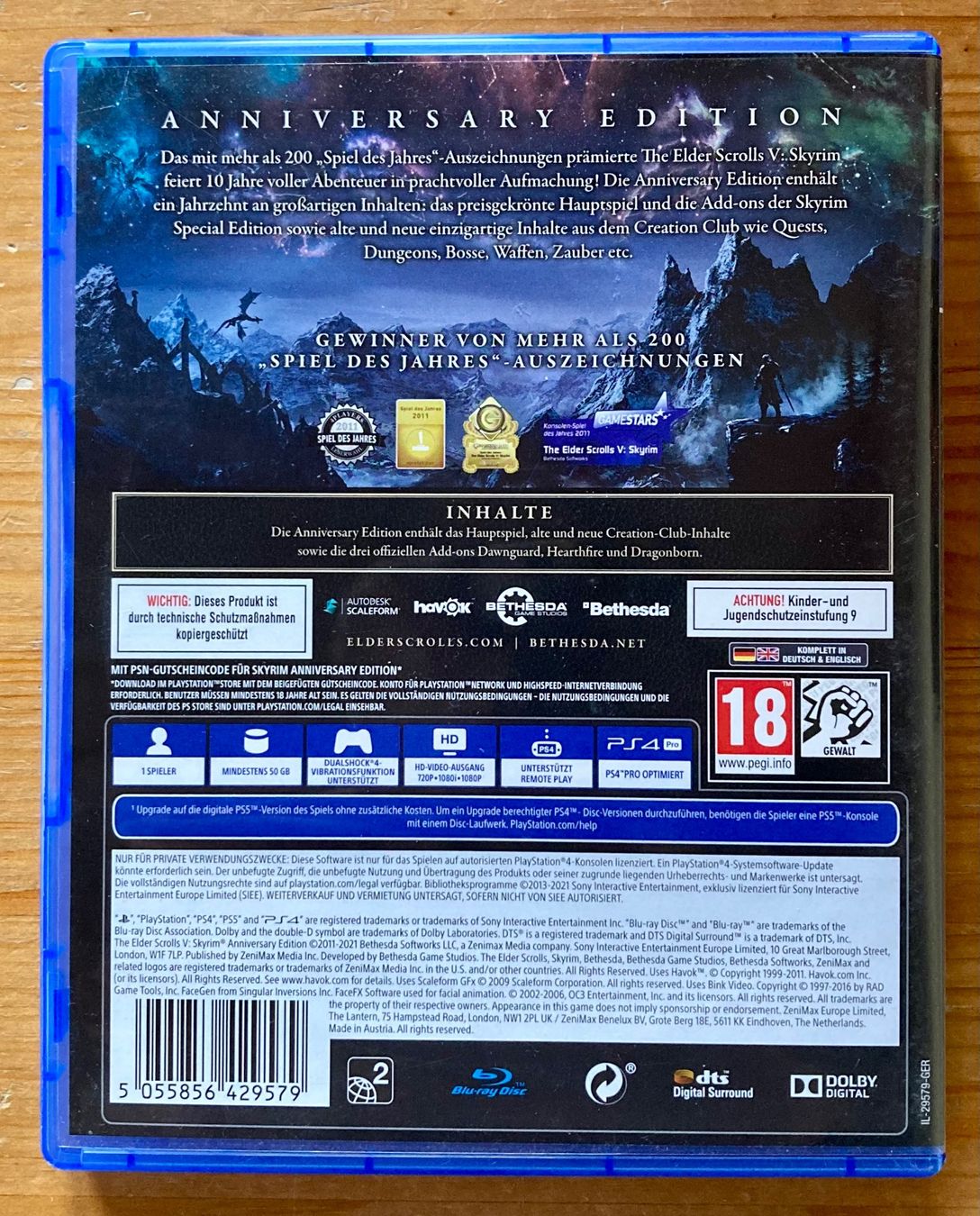 Sony Giochi: The Elder Scrolls 5 / V: Skyrim (Anniversary Edition) - PS4 – Nuovo (secondo la descrizione) da Zürich venduto da Djmotionch 4