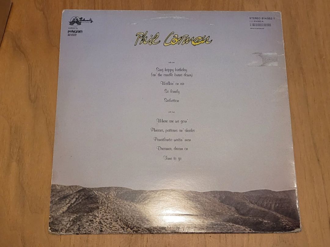 Vinyles: LP  Phil Carmen – D'occasion à Martigny par MZ-67 1