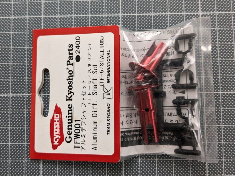 Jeu D'arbres De Différentiel En Acier KYOSHO Pour ZX5 - Réf KYO-LA201 - Neuf