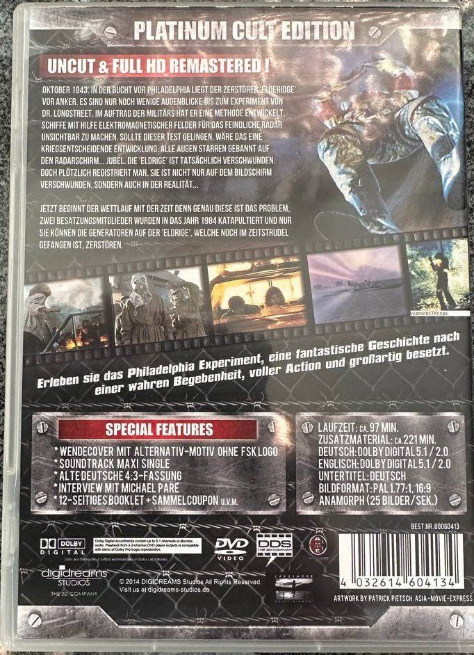 Tutti i DVDs: 3 DVDs: Das Philadelphia Experiment, Countdown, Reactivated – Usato da Beringen venduto da Mantafisch1 1
