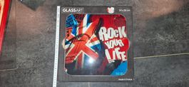 tableau verre ROCK et classic CARS