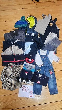 grosses Kleiderpaket Knabe/Junge Grösse 80 (20 tlg)