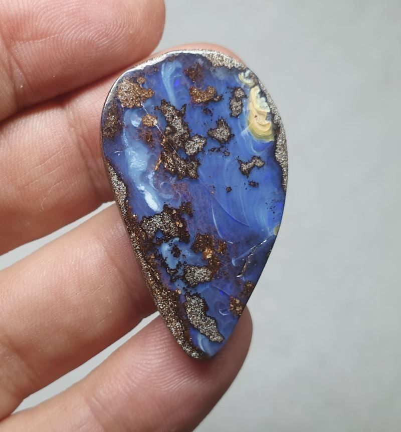 Pietre preziose: Australischer Boulder Opal 47.30Cts. – Nuovo (secondo la descrizione) da Bern venduto da Grindelwaldaus 3