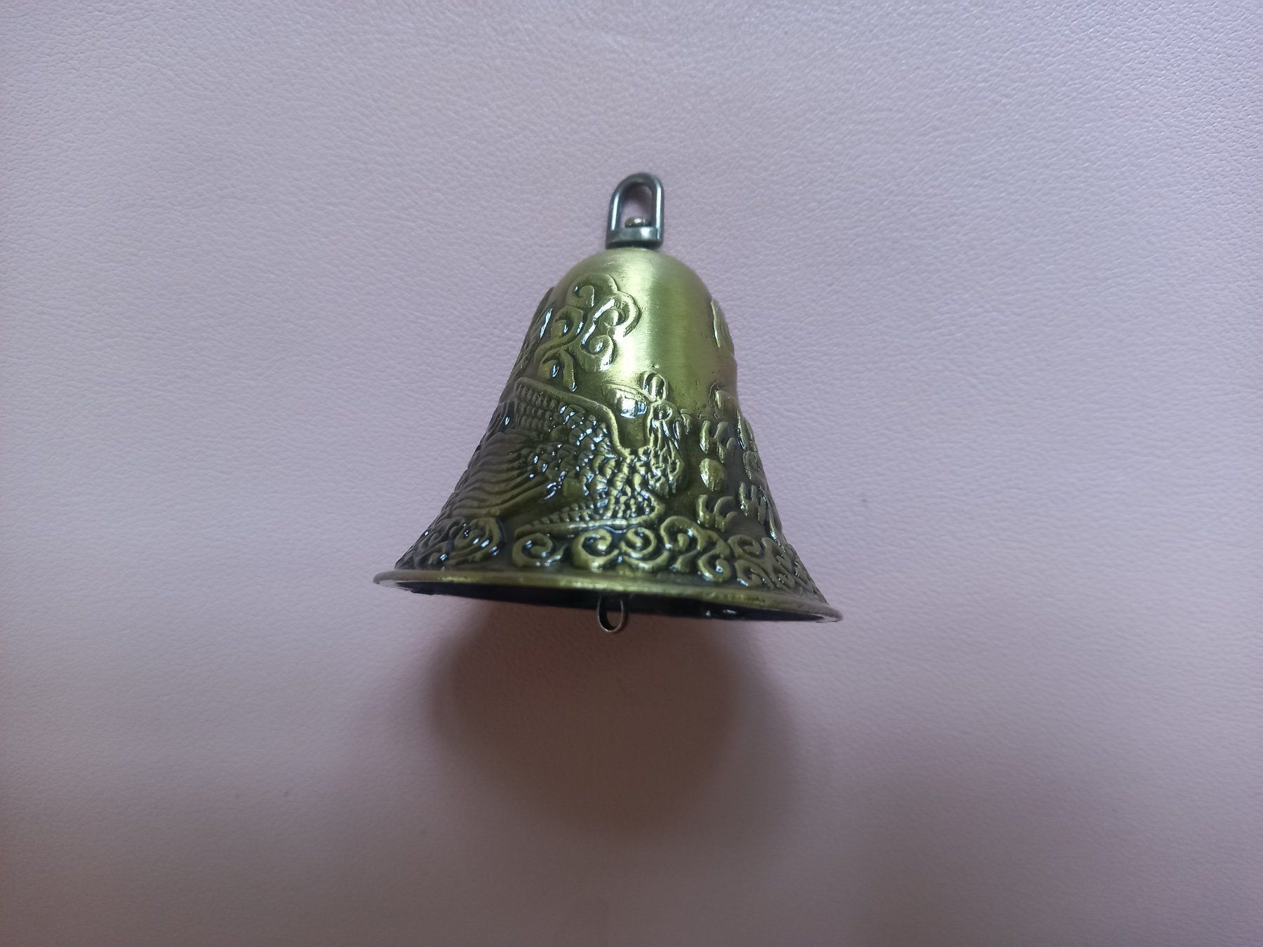 Campanacci mucche: 5x Glocke chinesischen Stil antiken Messing - Cloche – Nuovo e nell'imballaggio originale da Bremblens venduto da LOVA-MUSICA-SHOP 4