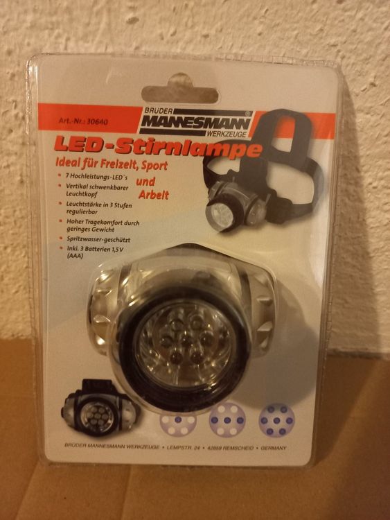 Black Cat Battle Cat Kopflampe Stirnlampe 150 Lumens Red-Light