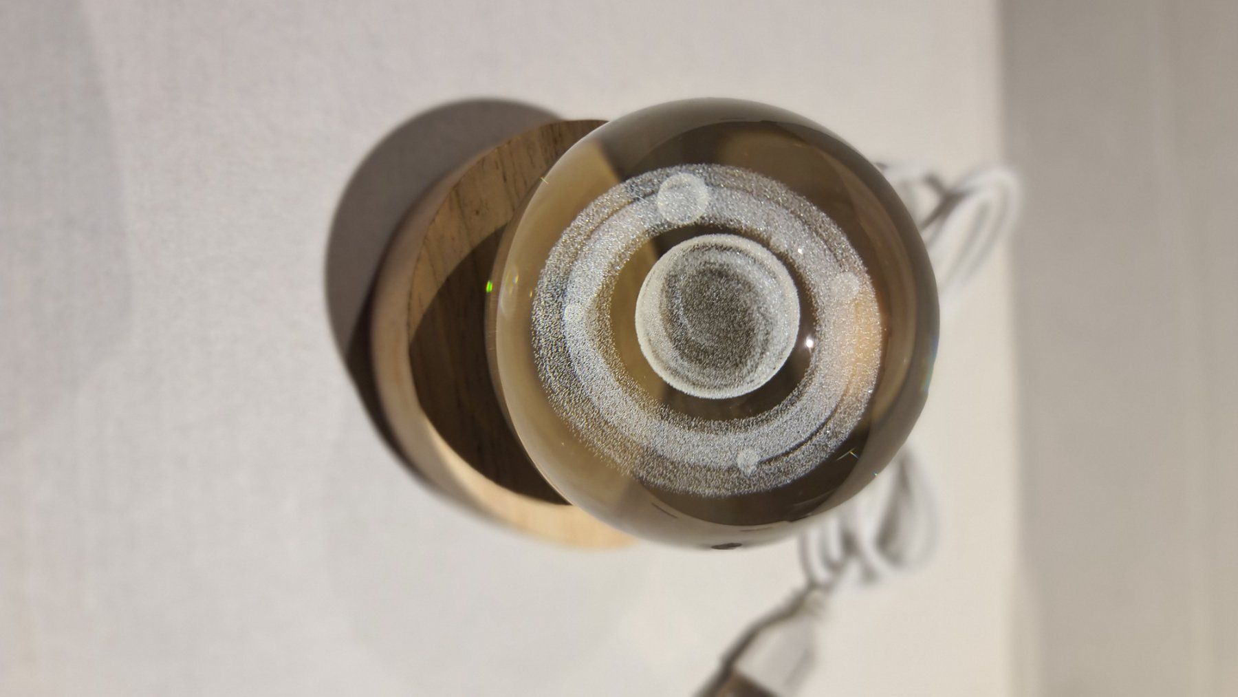 Alle Dekorationen: 3D Solar System Gravierte Kristallkugel 60mm – Neu (gemäss Beschreibung) aus Uerkheim von Kaufoption 7