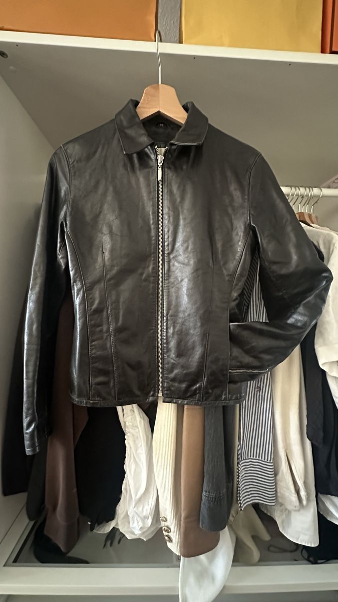 Giacche: Leonardo Echtleder Lederjacke Schwarz Gr. 34 – Usato da Winterthur venduto da whatdreamz 1