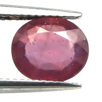 2.52 ct - Nice Pinkish Red Ruby - Madagscar