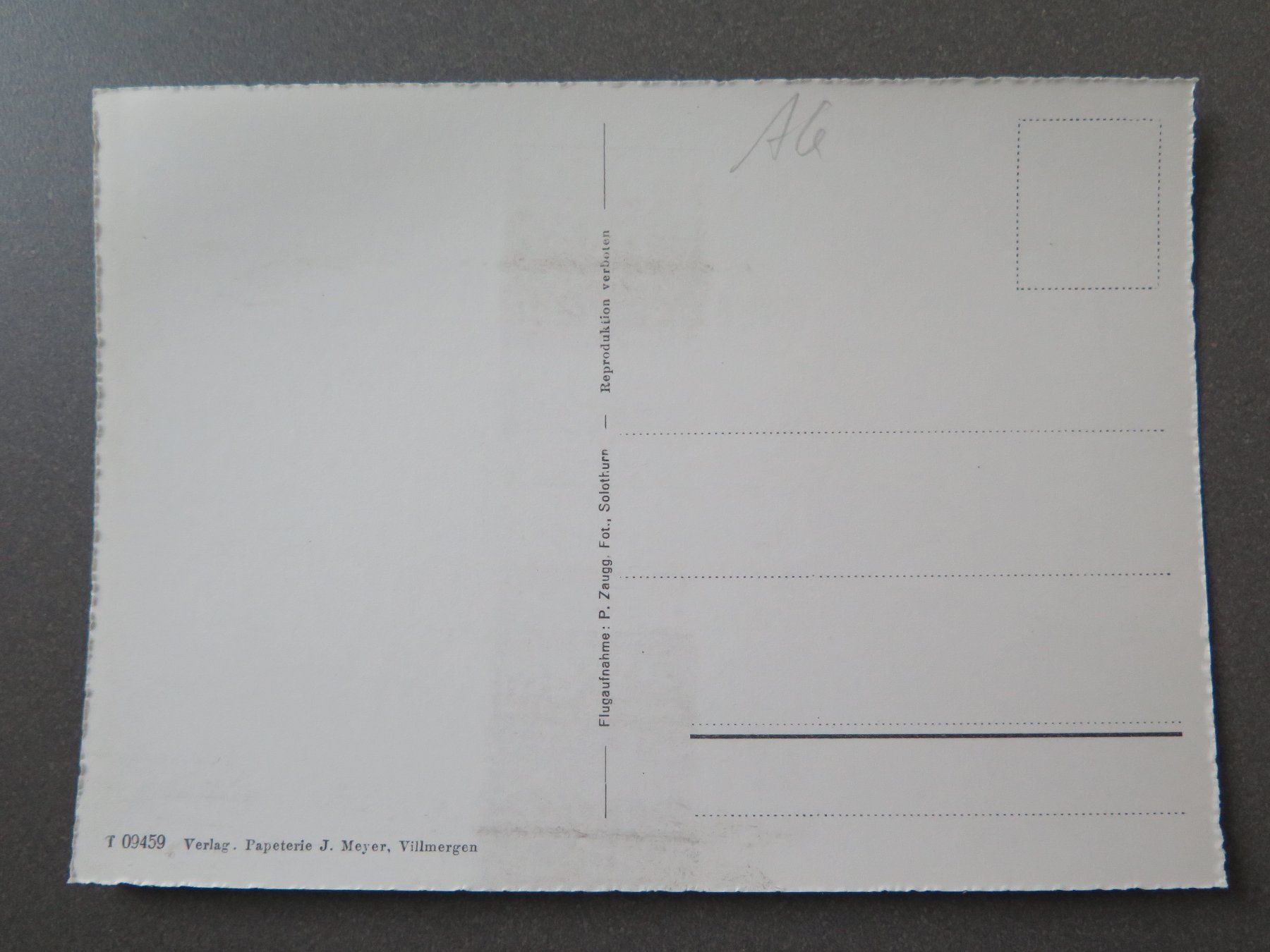 Cartoline postali: VILLMERGEN - FLUGAUFNAHME – Usato da Wittenbach venduto da lipasal 1
