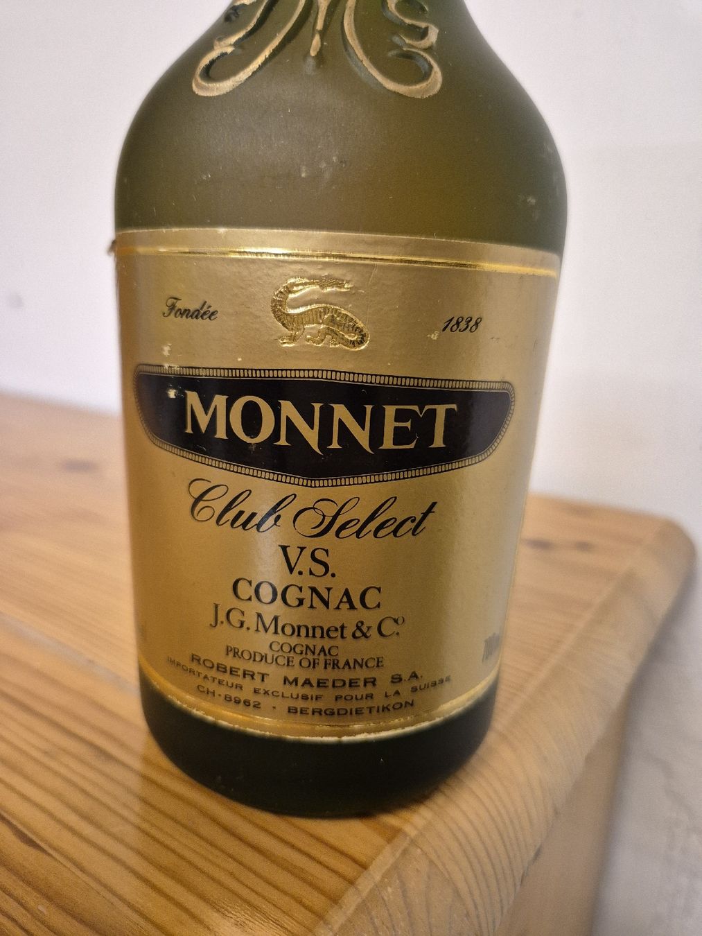 Bevande alcoliche: MONNET club select Cognac – Nuovo (secondo la descrizione) da Kreuzlingen venduto da Swiss.Chanel 1