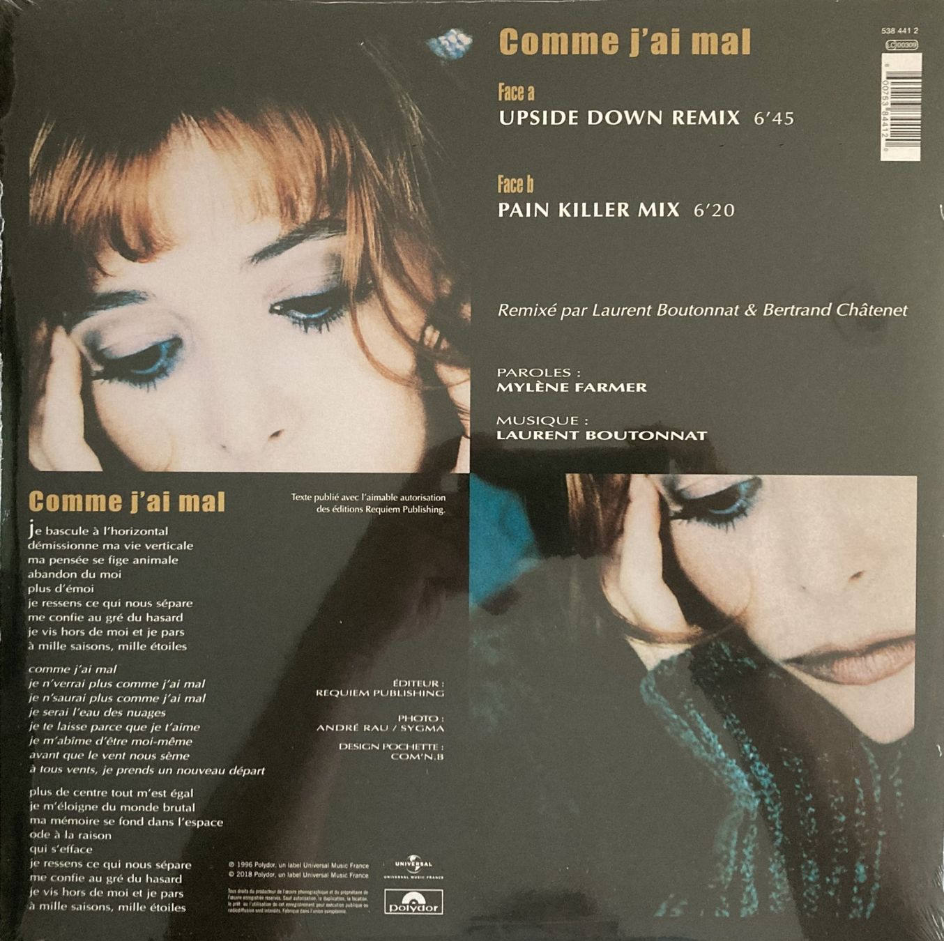 Dischi in vinile: MYLENE FARMER - COMME J'AI MAL – Nuovo e nell'imballaggio originale da Bottens venduto da hotter-than-hell 1