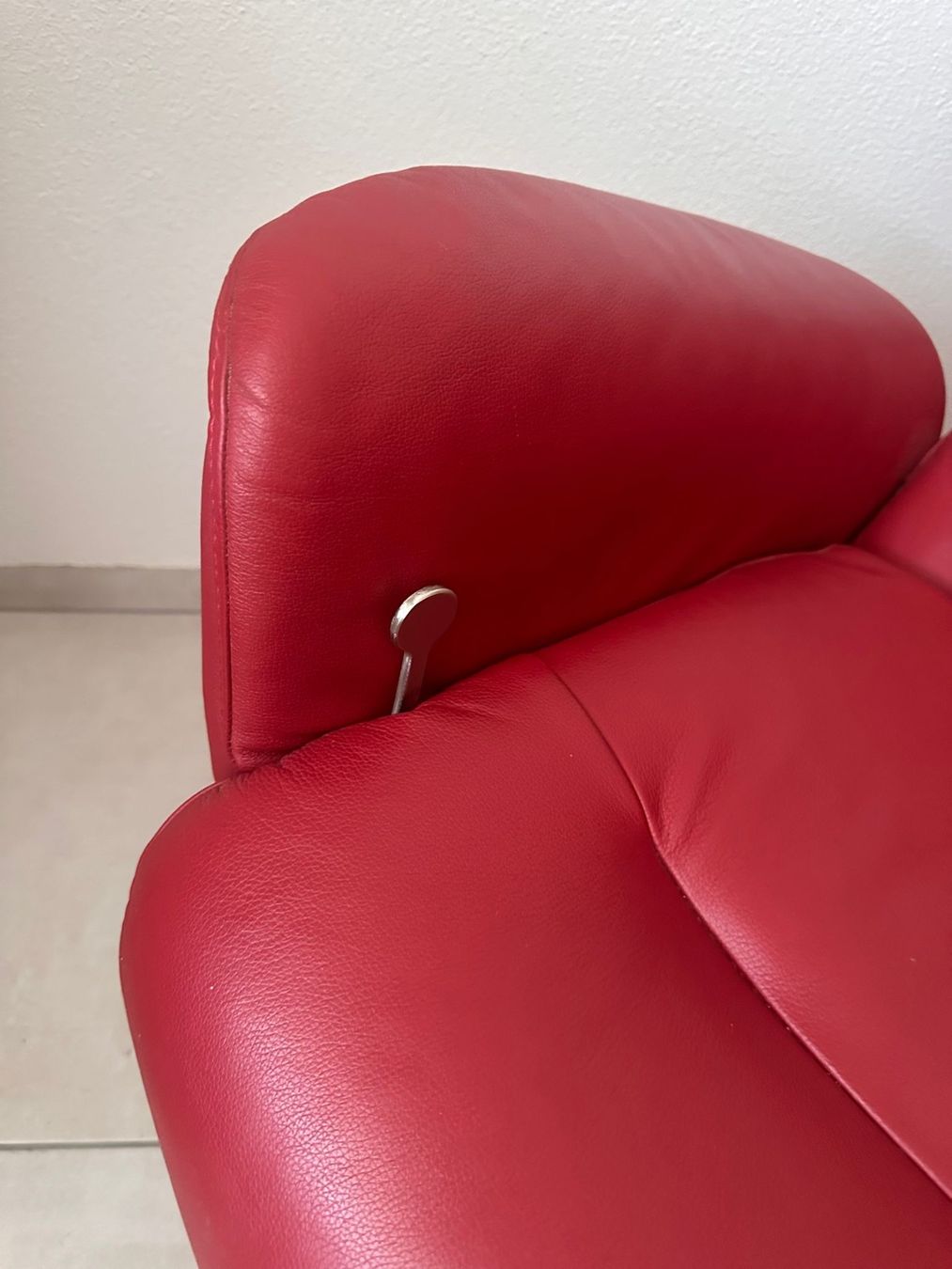 Sessel: Bequemer Relaxsessel mit Fußhocker aus echtem Leder – Neu (gemäss Beschreibung) aus Winterthur von shp_xcc5 6