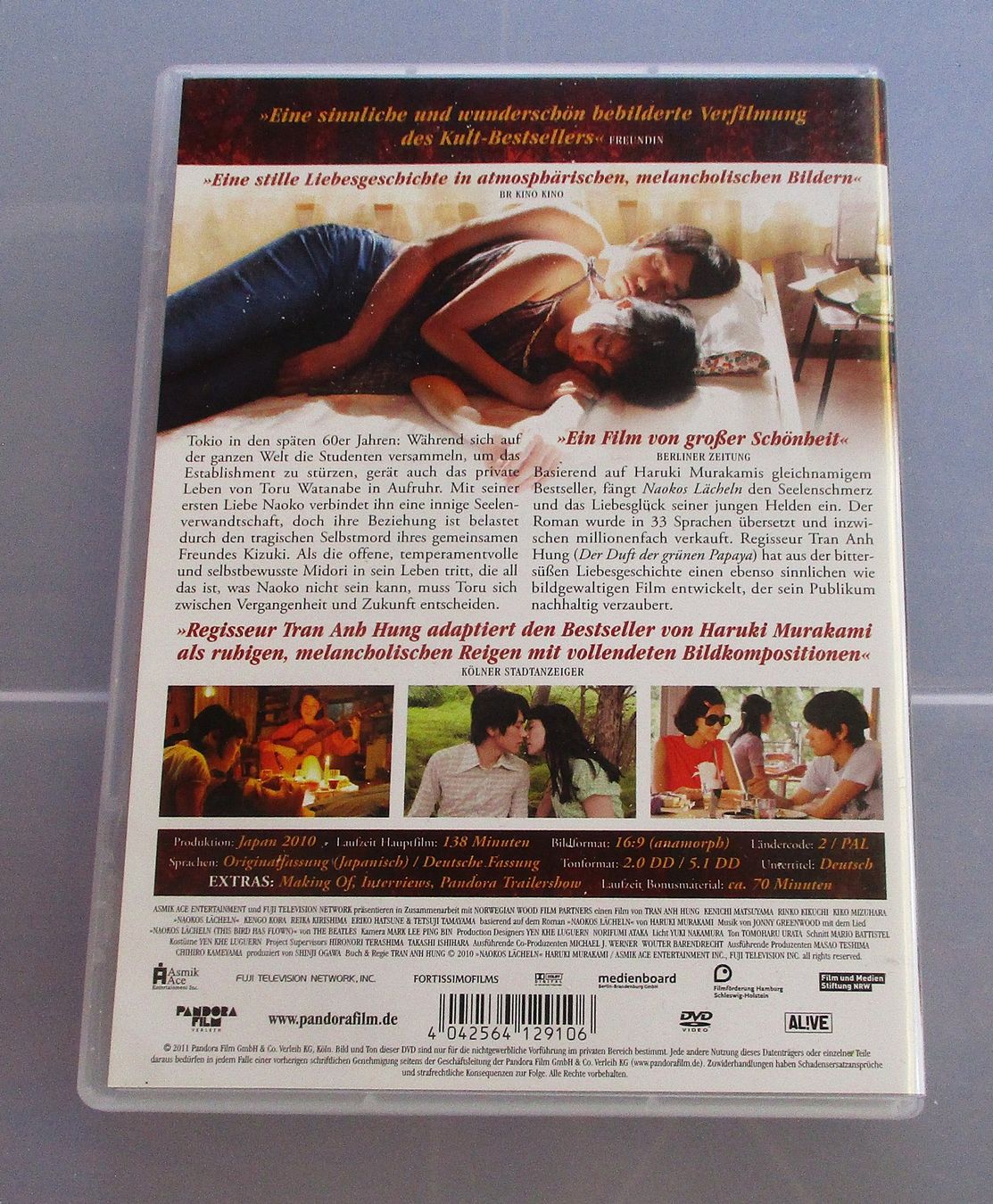 Tutti i DVDs: NAOKOS LÄCHELN - Haruki Murakami – Usato da Wattwil venduto da Muriel10 1