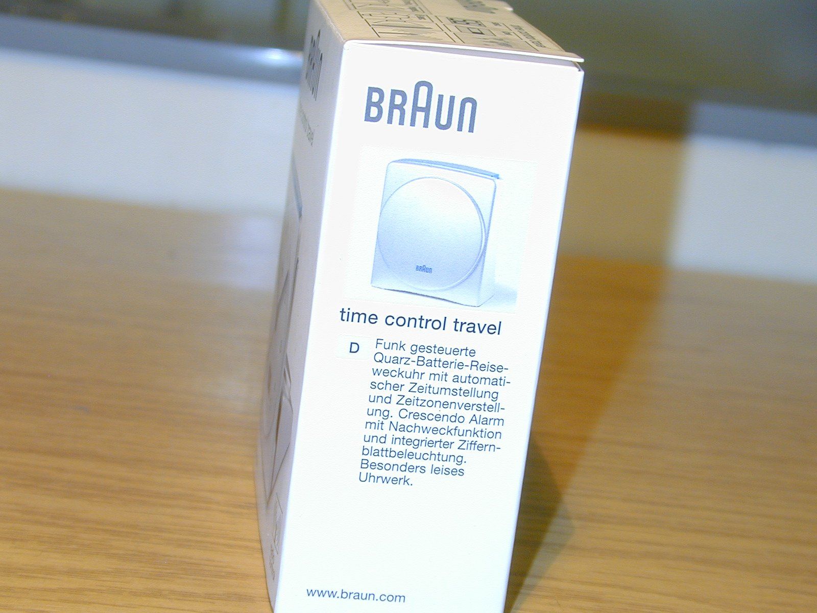 Braun Sveglie: BRAUN ANALOG QUARTZ ALARM CLOCK/WECKER – Nuovo e nell'imballaggio originale da Oberursel venduto da swinger-ecki 5
