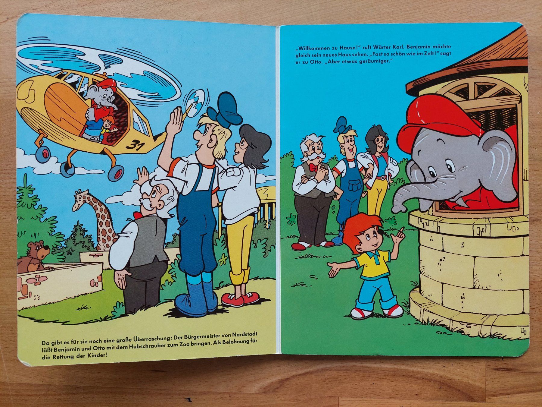 Libri: Mit Benjamin Blümchen unterwegs (1989) - Kartonbuch – Usato da Obfelden venduto da Foto_Bild_Kunst_Buch 5