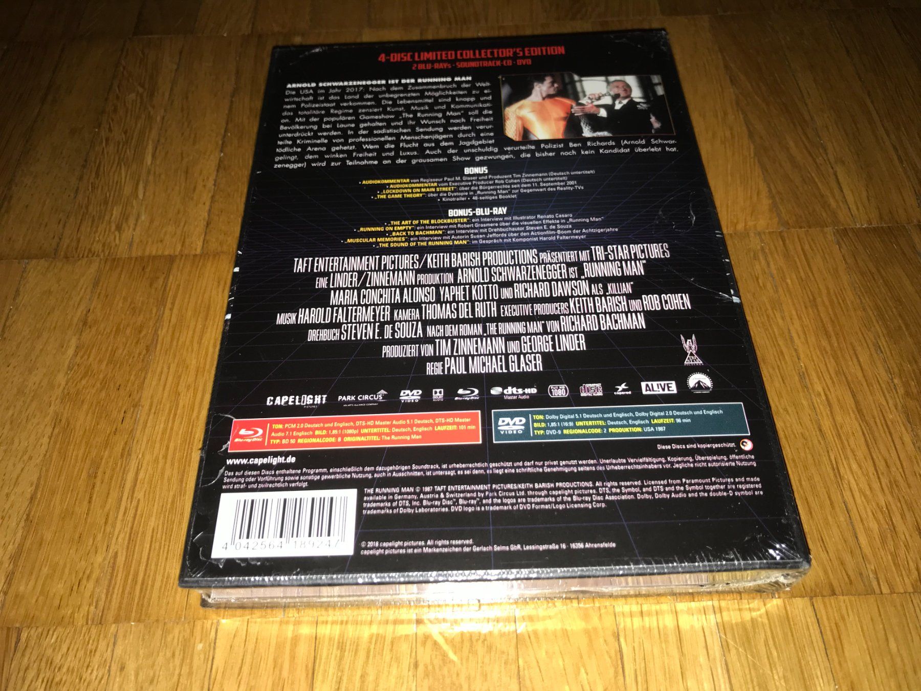Tous les DVDs: Running Man - MEDIABOOK - 4 DISC - UNCUT – Neuf avec emballage d'origine à Basel par havsok 1