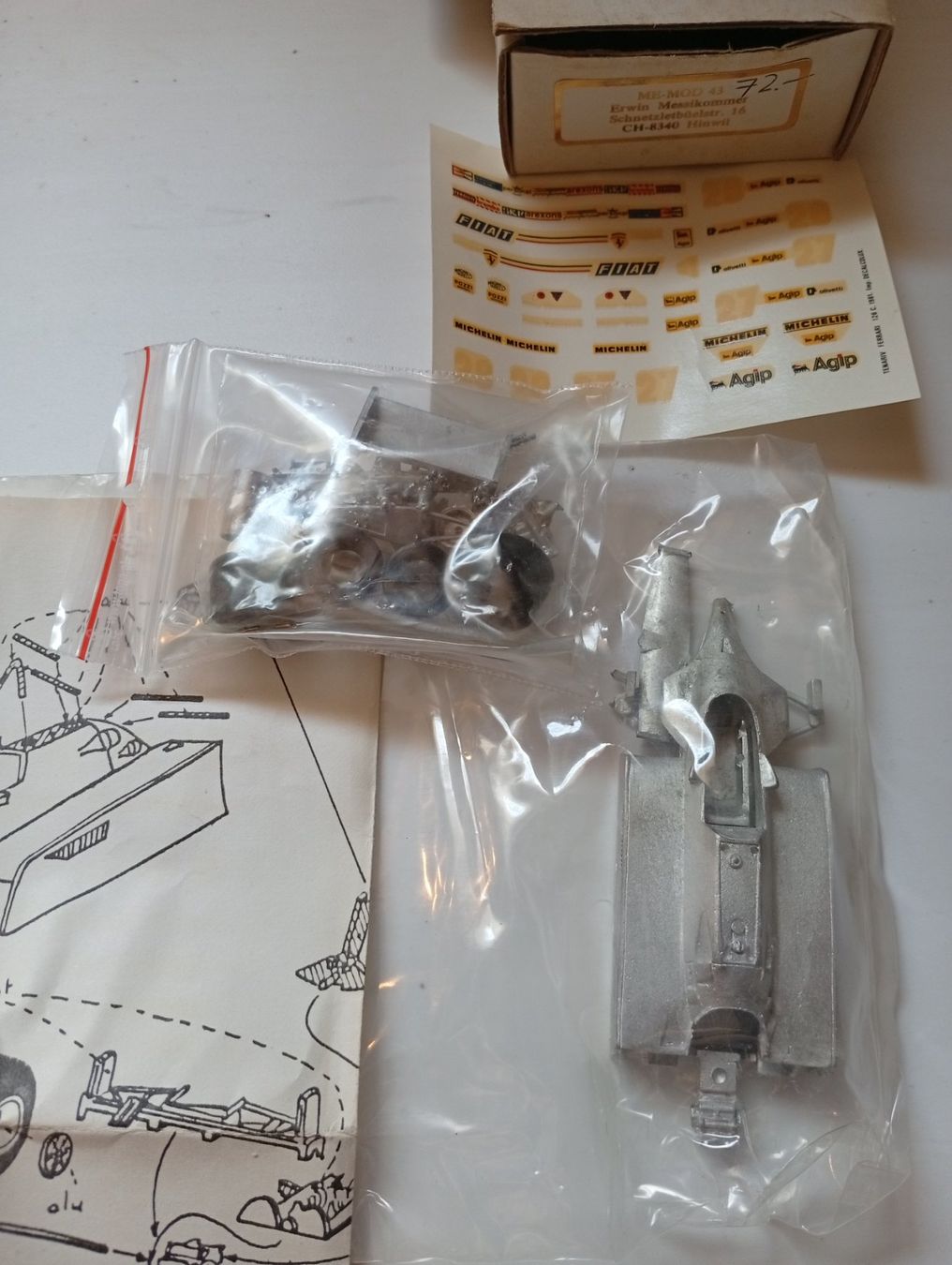Ferrari Voitures modèles: Kit 1/43 Ferrari 126C – D'occasion à Alle par Rissor 1