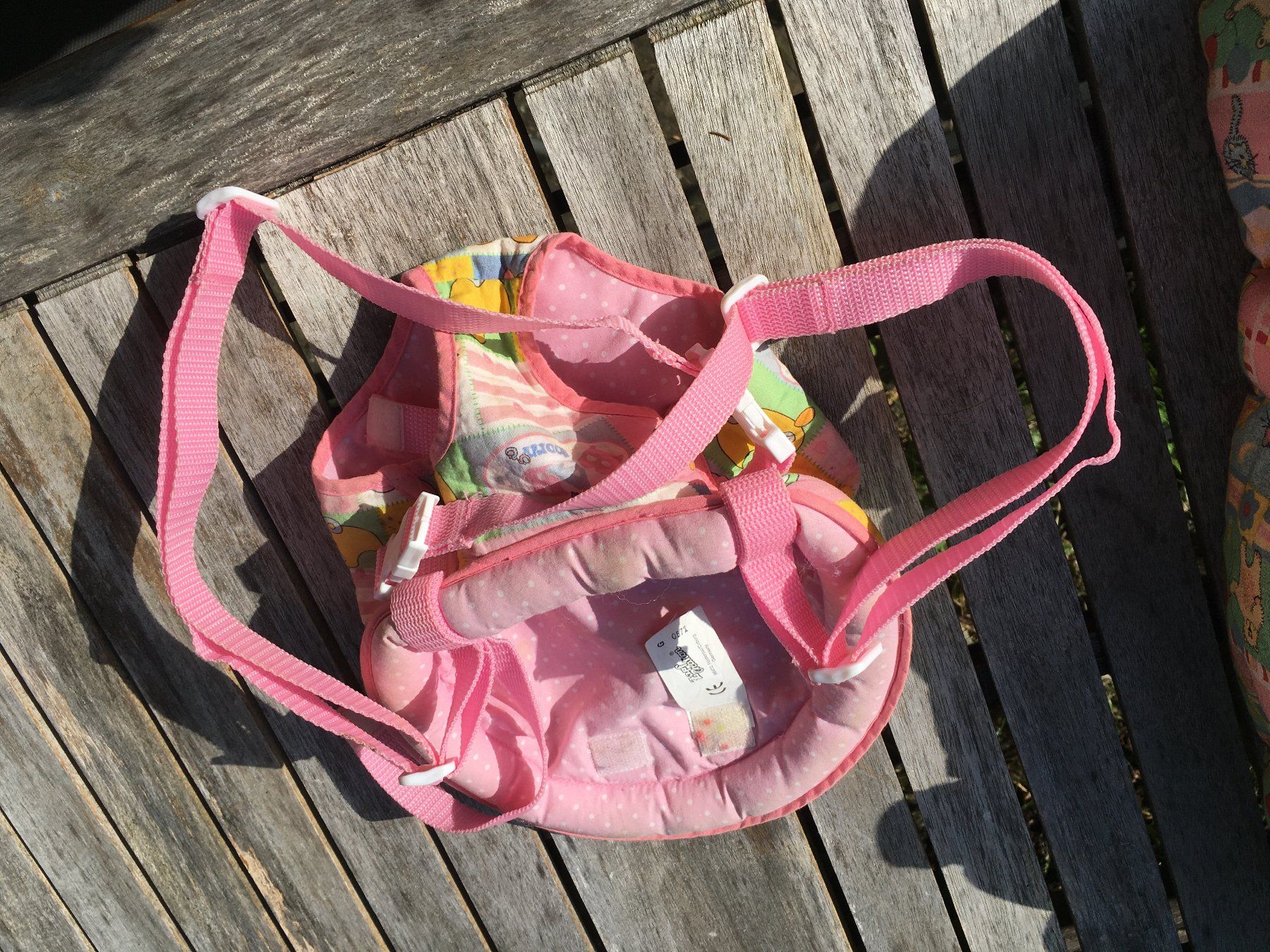 Puppen: Puppe mit passender Tragtasche und Bauchtrage – Gebraucht aus Zürich von Anatas1 7