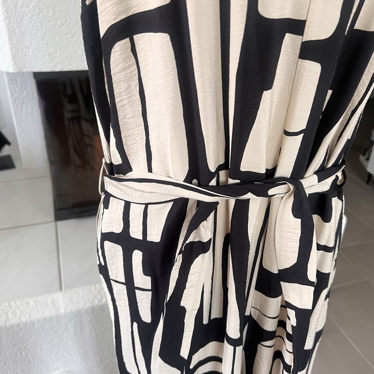Tute: Jumpsuite gemustert beige-schwarz Gr. 38 neu – Nuovo e nell'imballaggio originale da Seon venduto da Sunny-Schmuck78 2